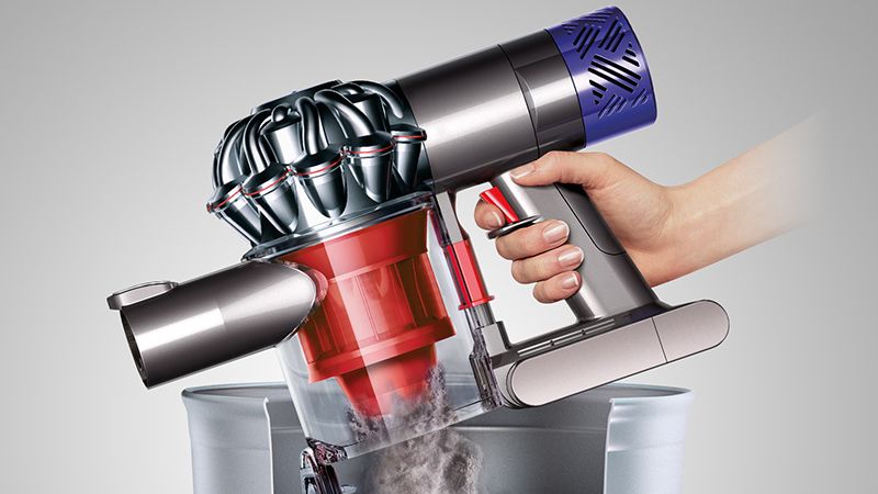  Dyson bin emptying mechanism